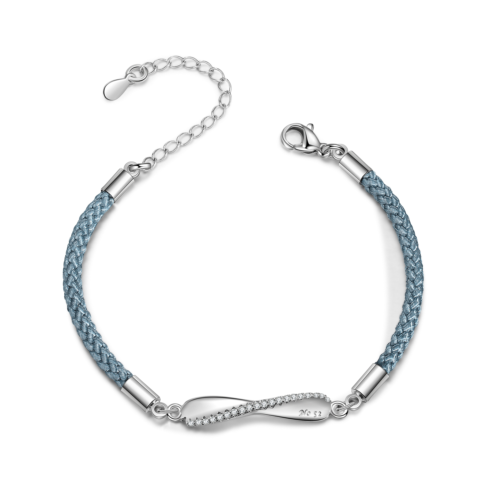 Valentine's Day Gifts Personalised Matching Braided Couple Bracelets for Couple