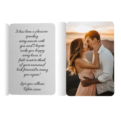 Personalied Wallet Card with Custom Photo and Text - The Perfect Gift