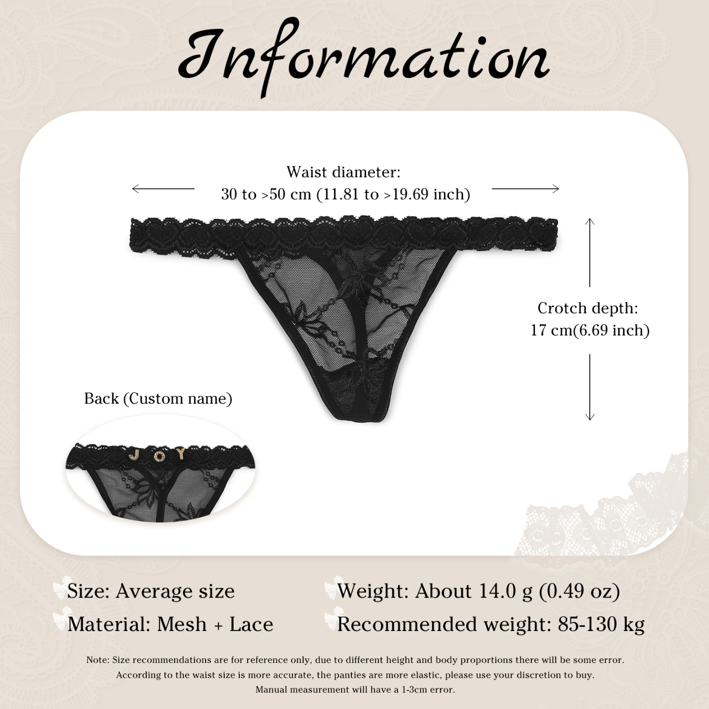 Personalized Women's Sexy Panties, Custom Personalized Panties For Your Women, Couple Gifts