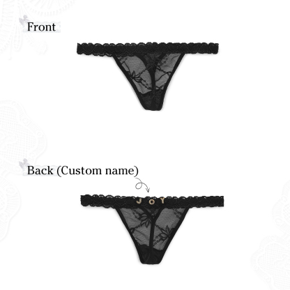 Personalized Women's Sexy Panties, Custom Personalized Panties For Your Women, Couple Gifts