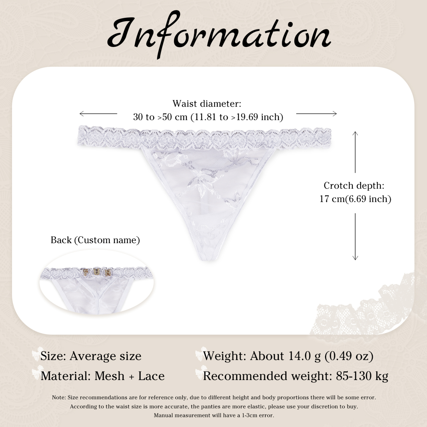 Personalized Women's Sexy Panties, Custom Personalized Panties For Your Women, Couple Gifts