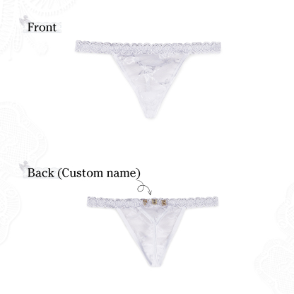 Personalized Women's Sexy Panties, Custom Personalized Panties For Your Women, Couple Gifts