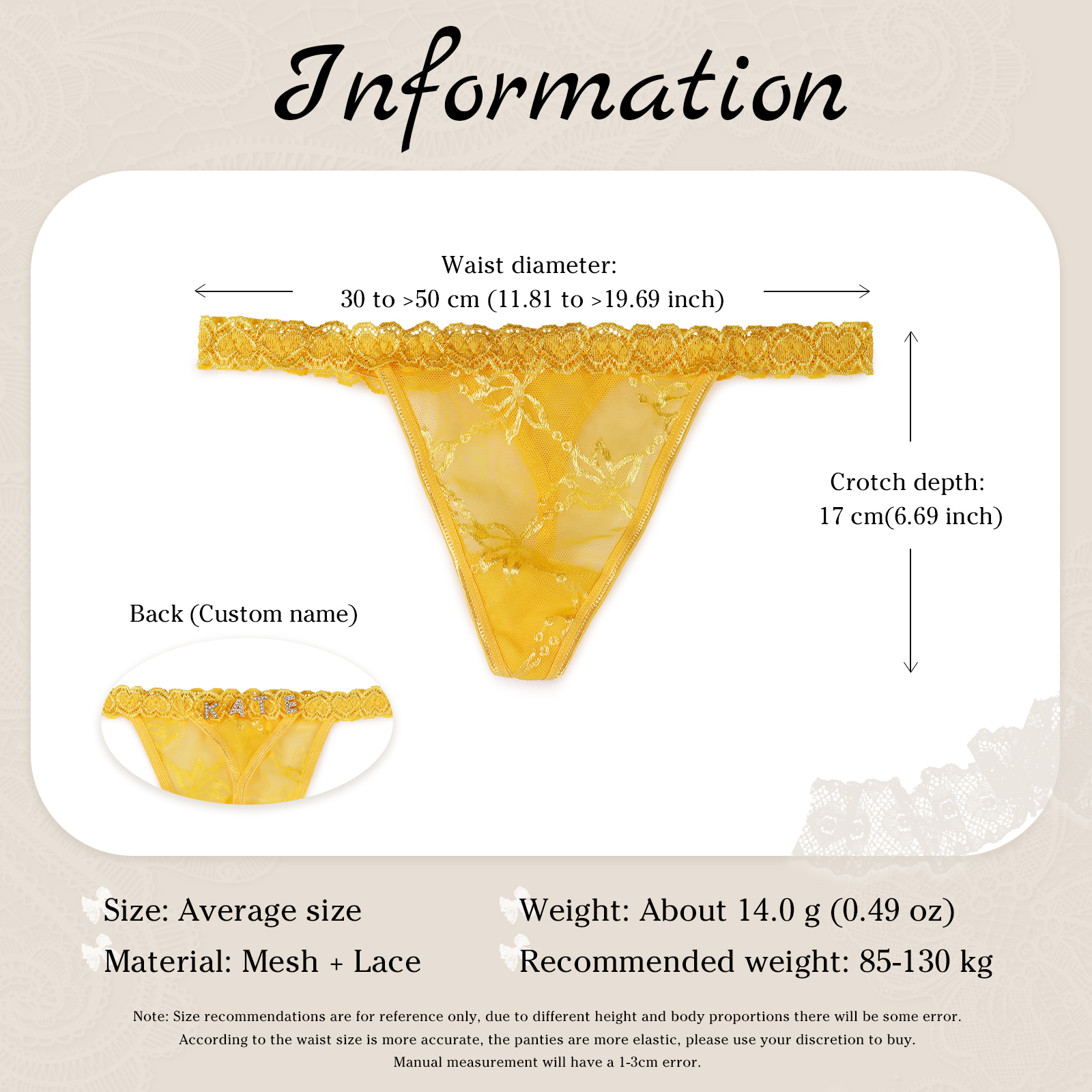 Personalized Women's Sexy Panties, Custom Personalized Panties For Your Women, Couple Gifts