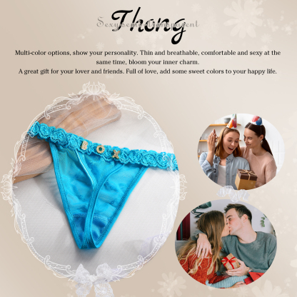 Personalized Women's Sexy Panties, Custom Personalized Panties For Your Women, Couple Gifts