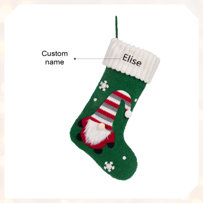Personalised Christmas Stocking and Mug Gift Set for Kids Customized Name & Letter Gift for Kids | Jessemade