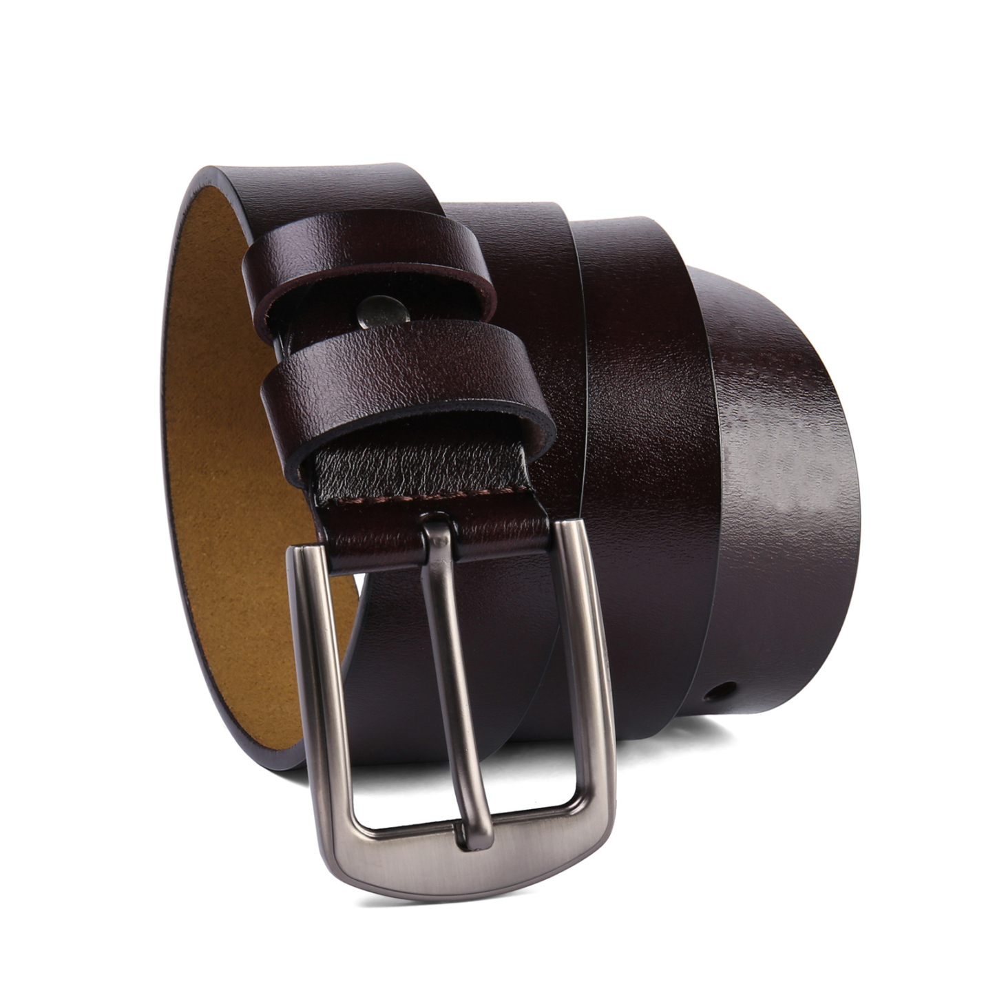 Personalised Leather Belt with Custom Name – Couple's Gift Thoughtful Anniversary for Him | Jessemade