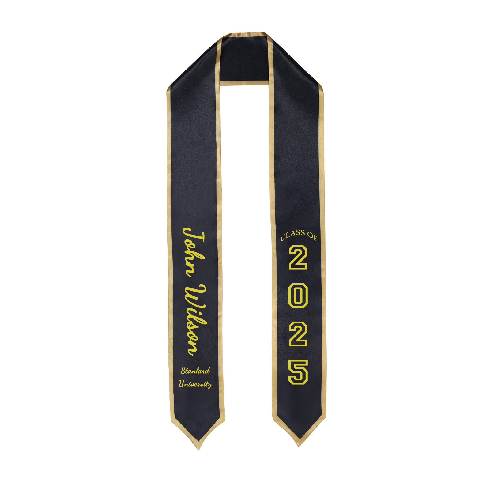 Personalised Graduation Ribbon – Custom Name, Year & Text for Graduate