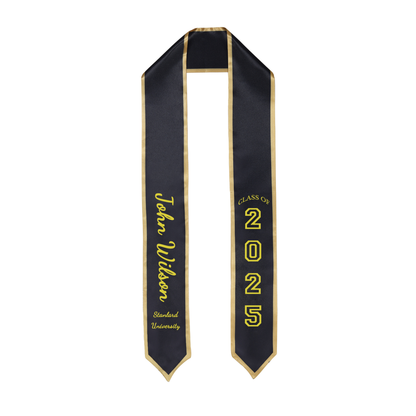 Personalised Graduation Ribbon – Custom Name, Year & Text for Graduate
