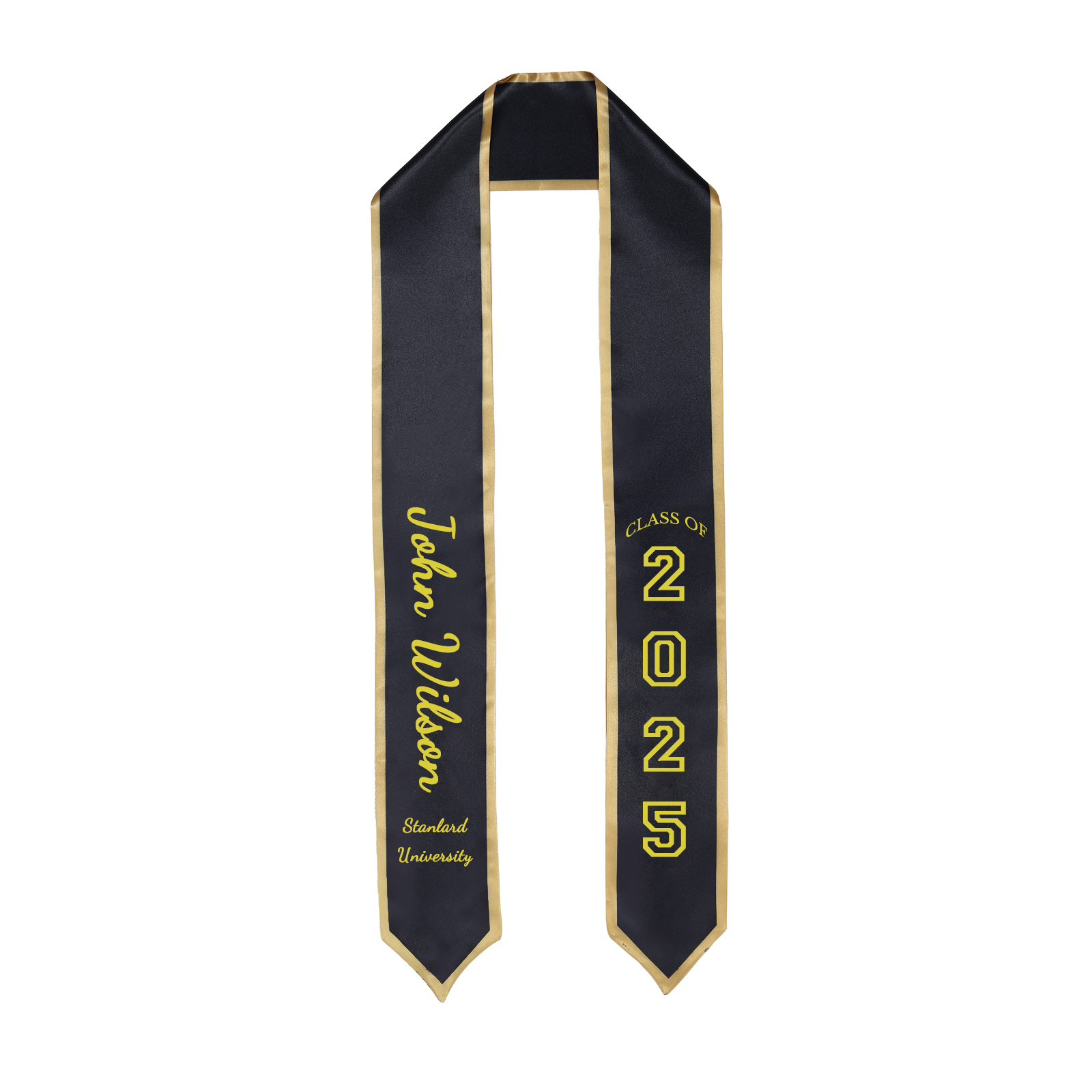 Personalised Graduation Ribbon – Custom Name, Year & Text for Graduate