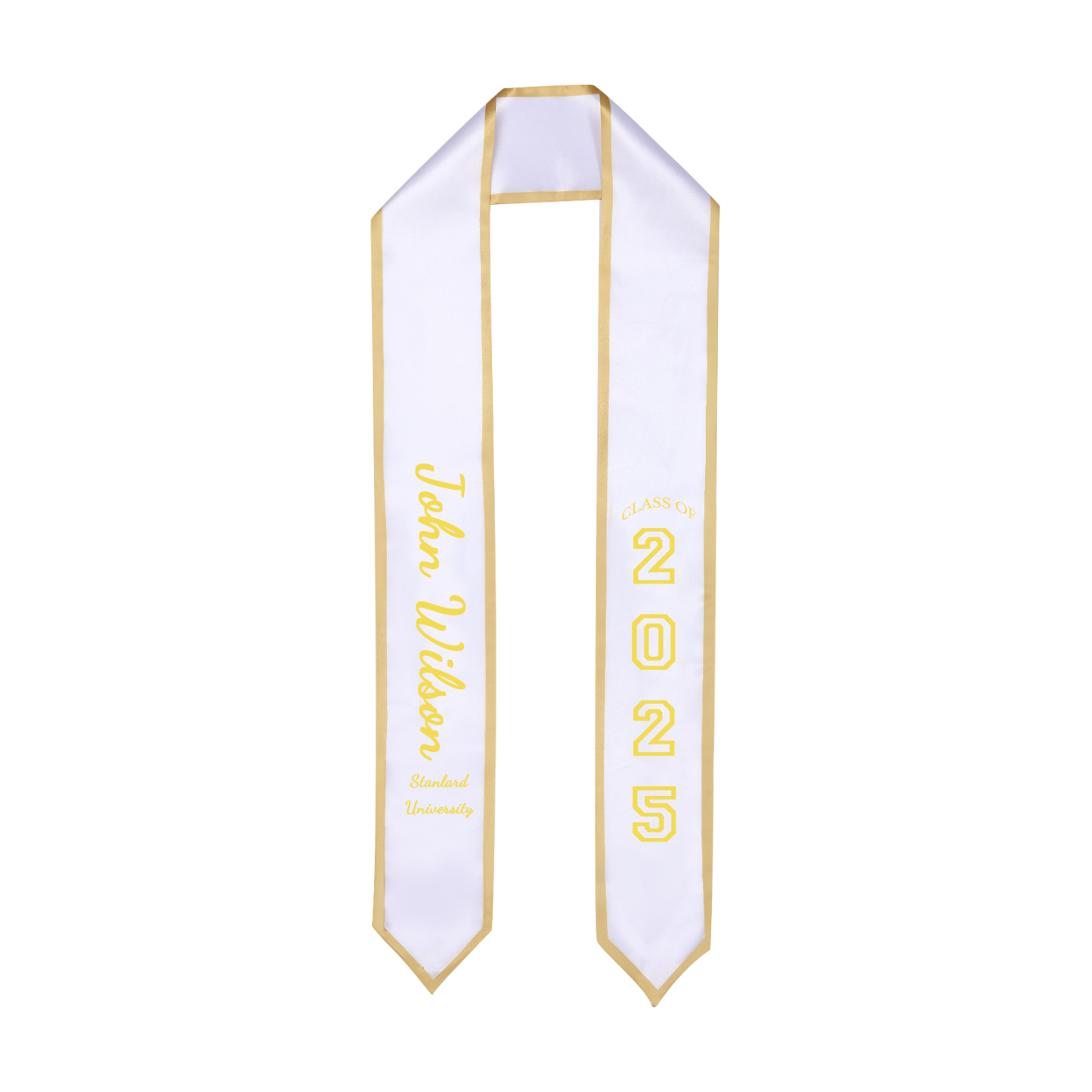 Personalised Graduation Ribbon – Custom Name, Year & Text for Graduates | Jessemade