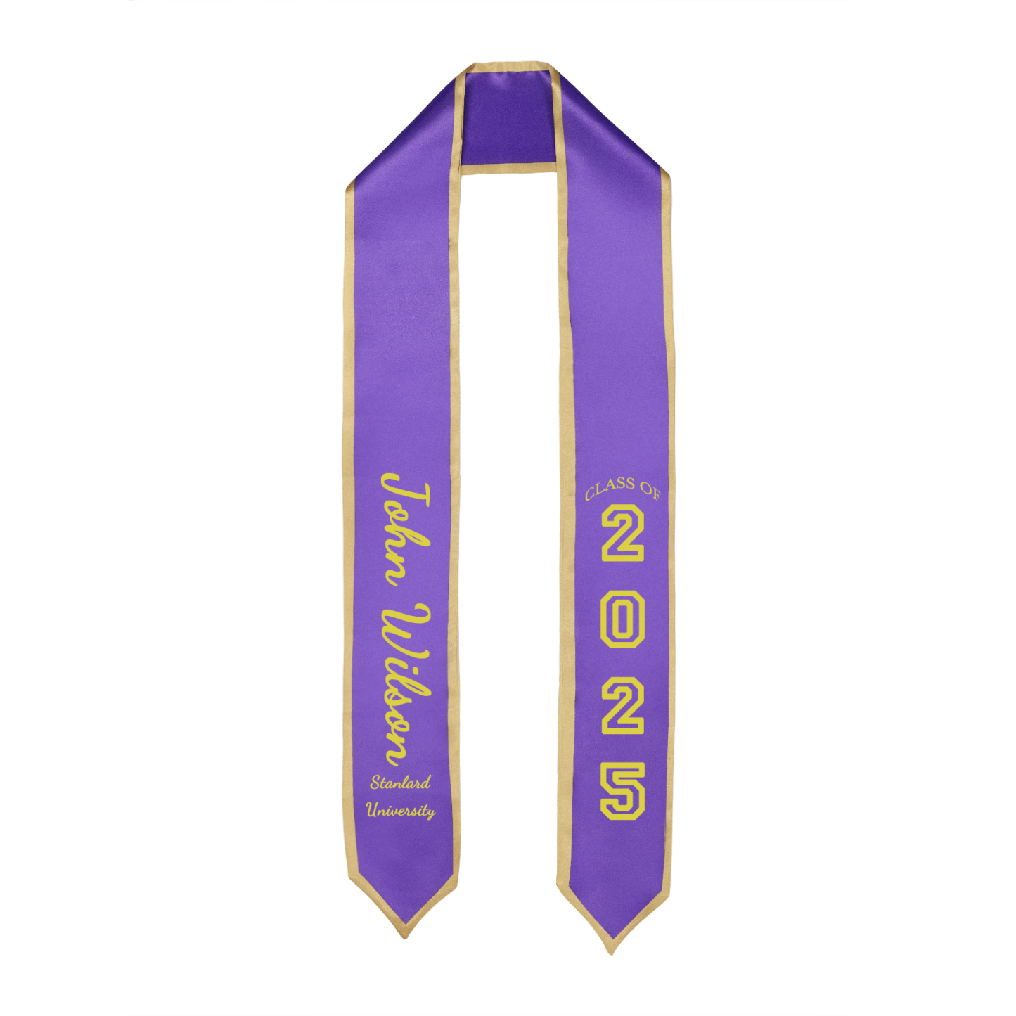 Personalised Graduation Ribbon – Custom Name, Year & Text for Graduates | Jessemade