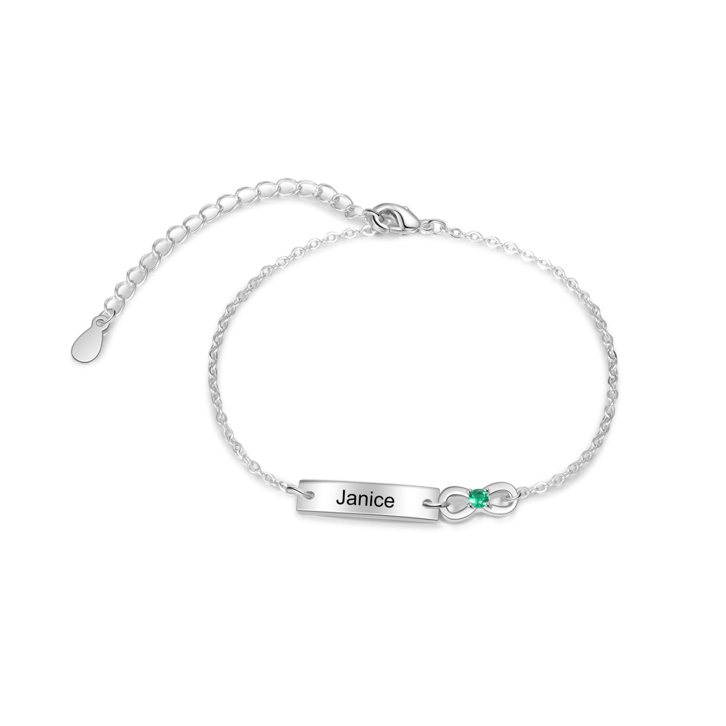 Personalised Bracelet with 1–6 Names Gift For Women