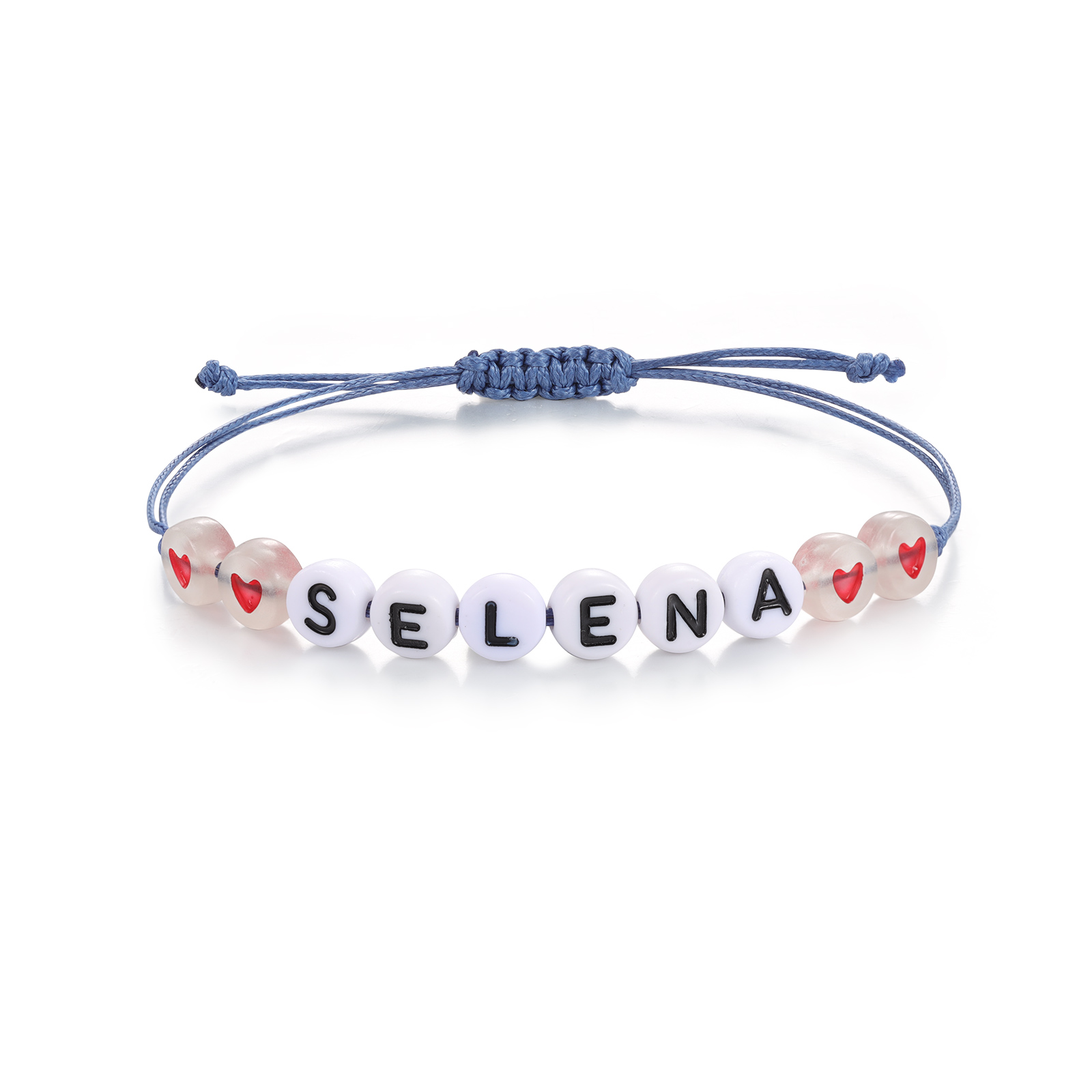 Personalized Name Acrylic Bead Bracelet, A Good Start-Of-School Gift For My Daughter