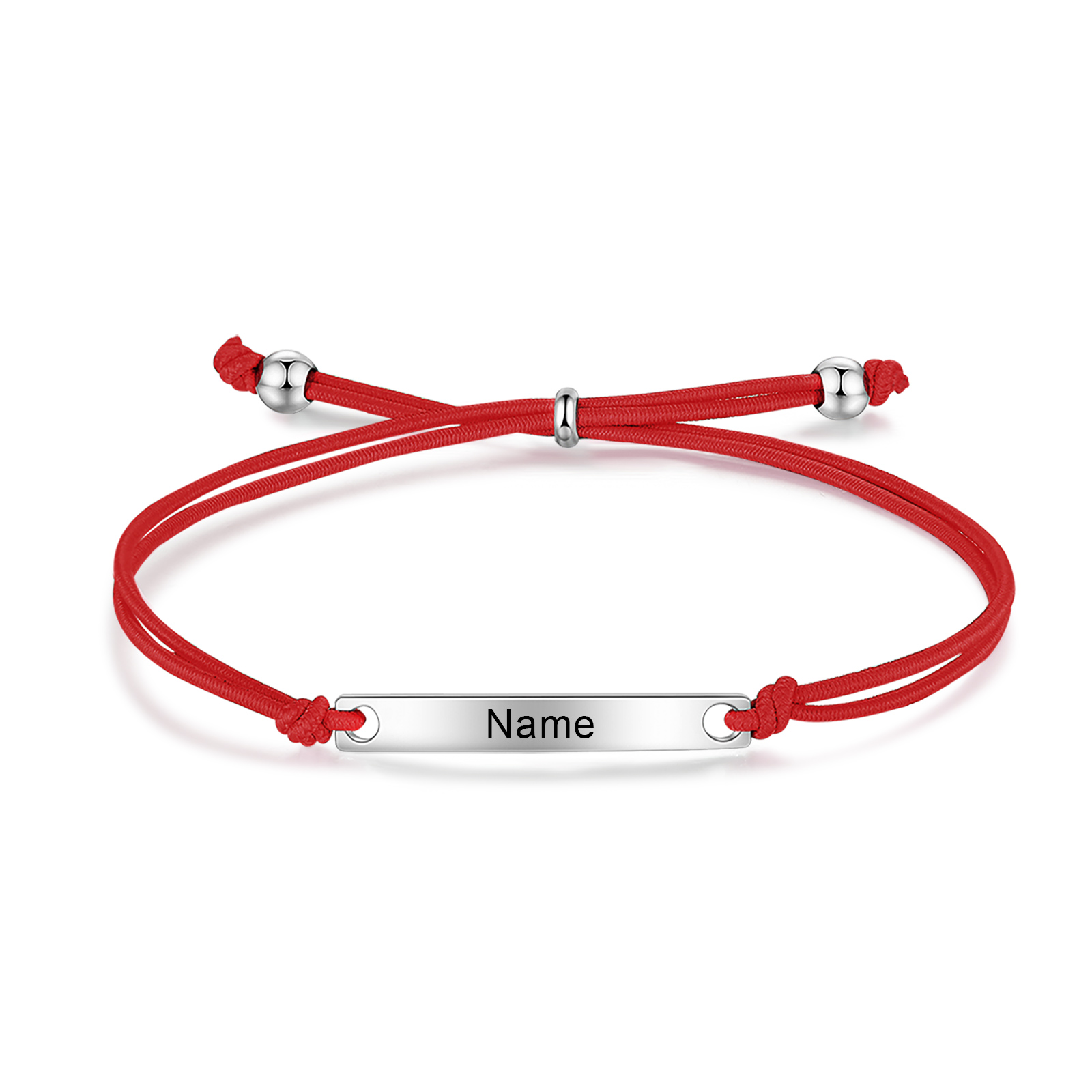 Personalized Name Stainless Steel Bracelet Adjustable, A Good Start-Of-School Gift For My Daughter