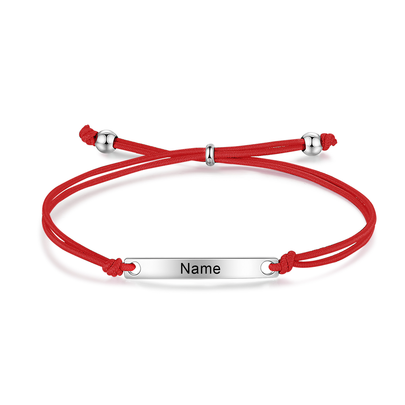 Personalized Name Stainless Steel Bracelet Adjustable, A Good Start-Of-School Gift For My Daughter