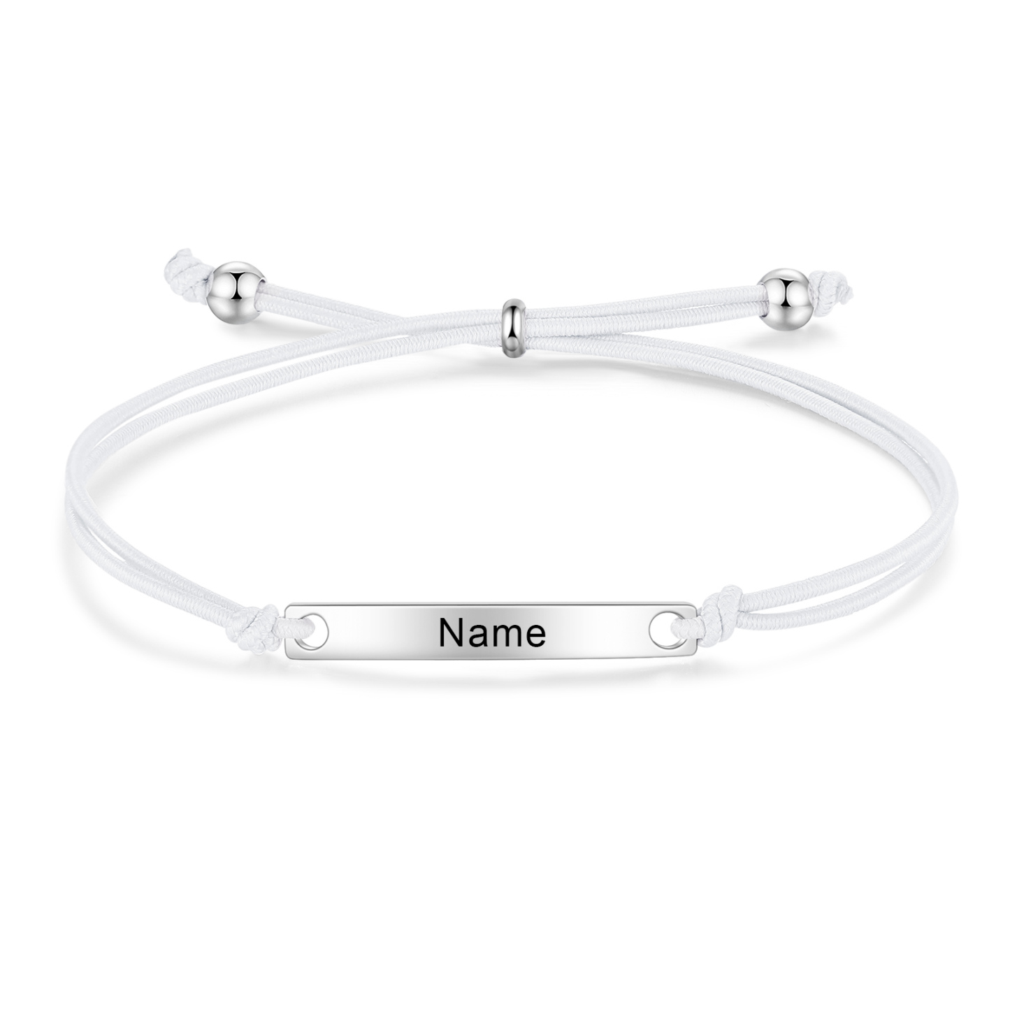 Personalized Name Stainless Steel Bracelet Adjustable, A Good Start-Of-School Gift For My Daughter