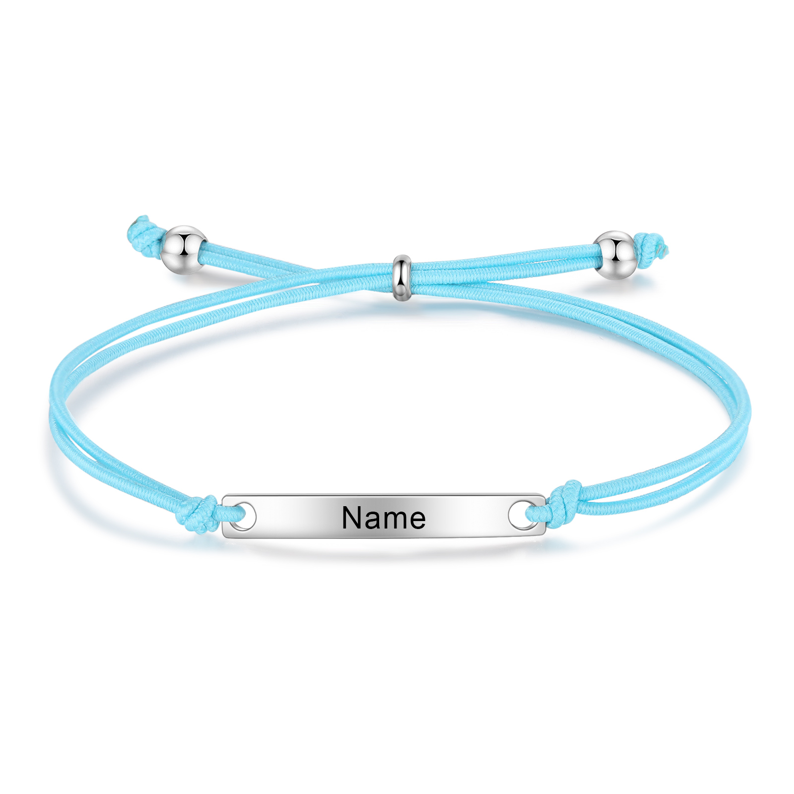 Personalized Name Stainless Steel Bracelet Adjustable, A Good Start-Of-School Gift For My Daughter