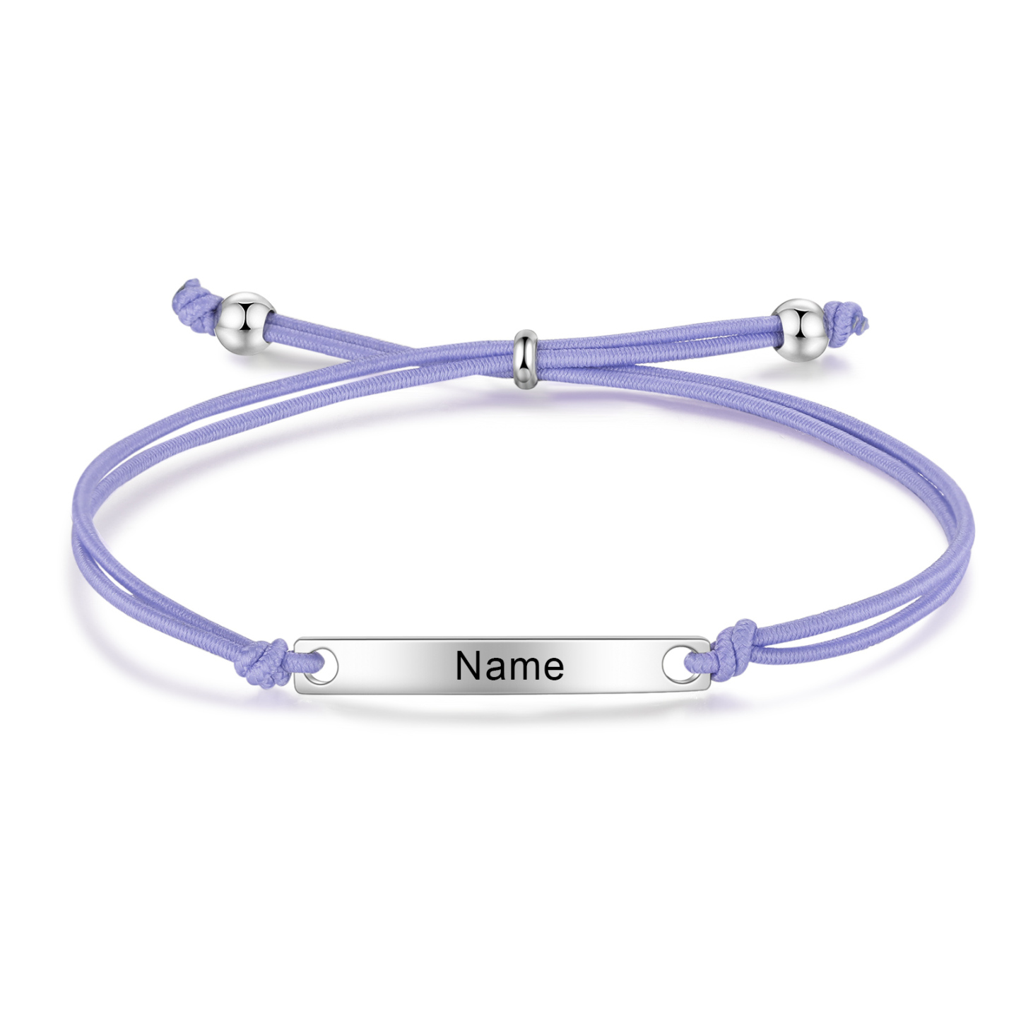 Personalized Name Stainless Steel Bracelet Adjustable, A Good Start-Of-School Gift For My Daughter