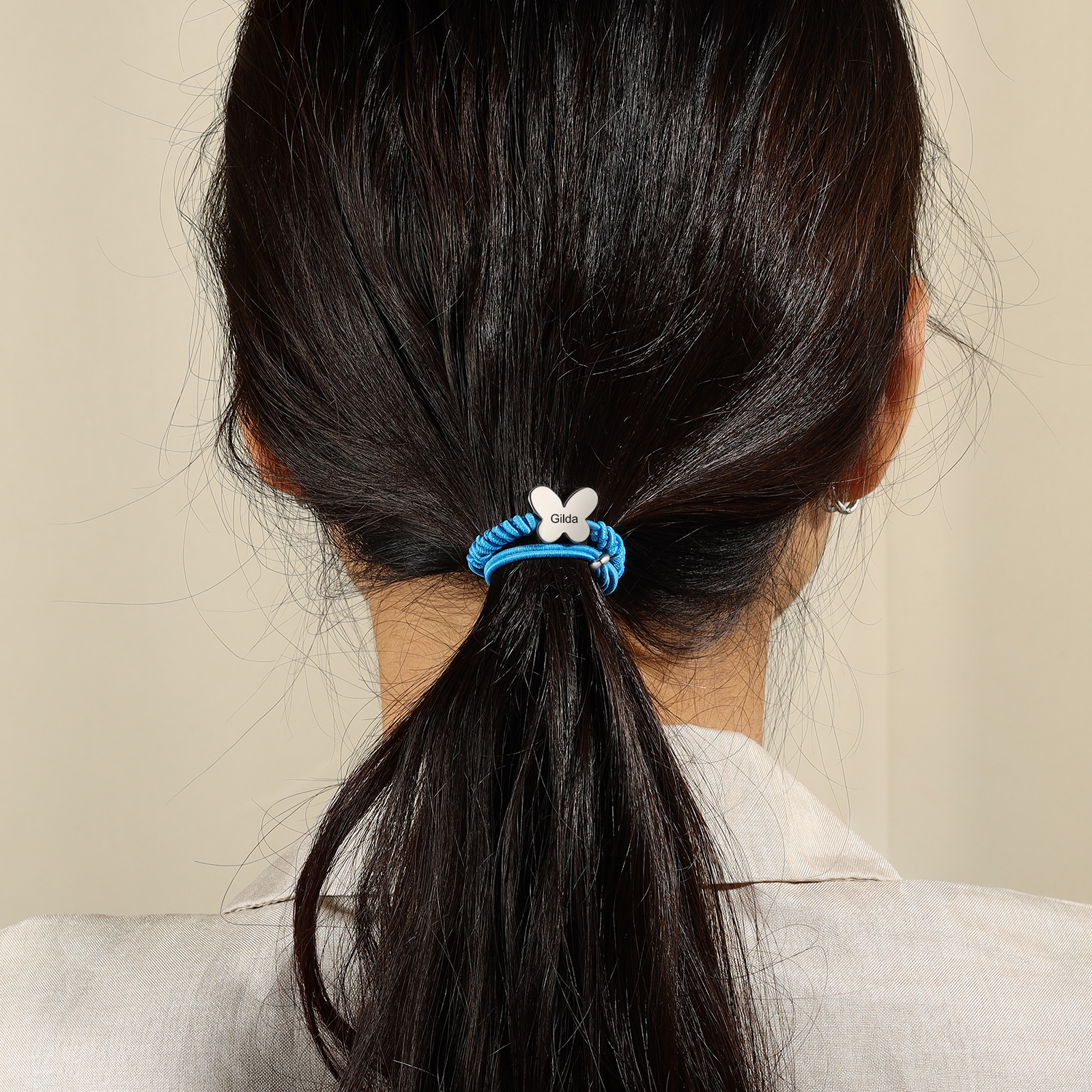 Personalized Name Woven Stainless Steel Butterfly Bracelet, A Back-To-School Gift For My Daughter