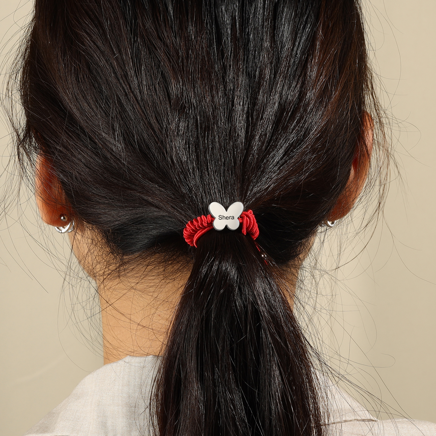 Personalized Name Woven Stainless Steel Butterfly Bracelet, A Back-To-School Gift For My Daughter