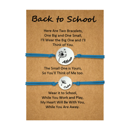 Jessemade UK 2 PCS Dandelion Pattern Elastic Stainless Steel Bracelet, A Back-To-School Gift For Daughter 19.99 n2