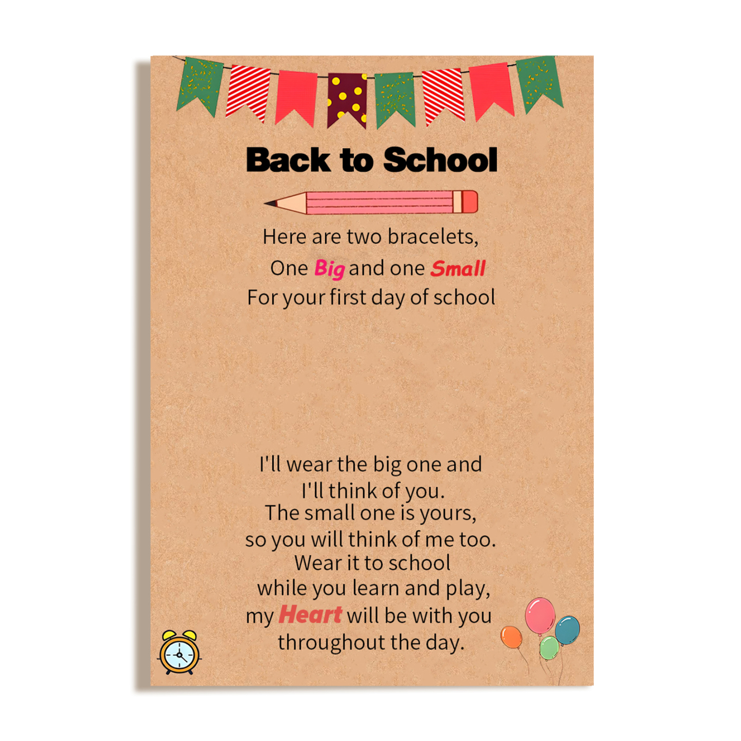 2 PCS Exquisite Five-Pointed Star Elastic Stainless Steel Bracelet, A Gift For My Daughter To Start School