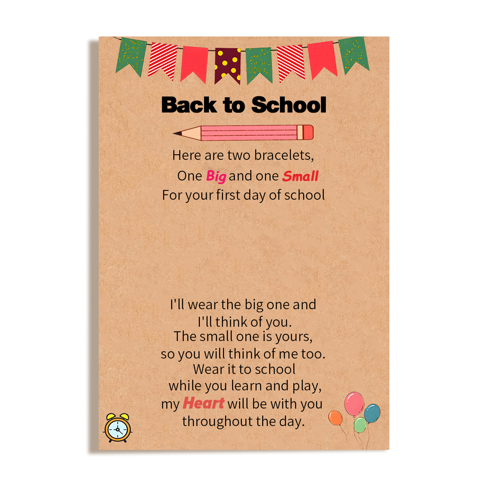 2 PCS Exquisite Five-Pointed Star Elastic Stainless Steel Bracelet, A Gift For My Daughter To Start School