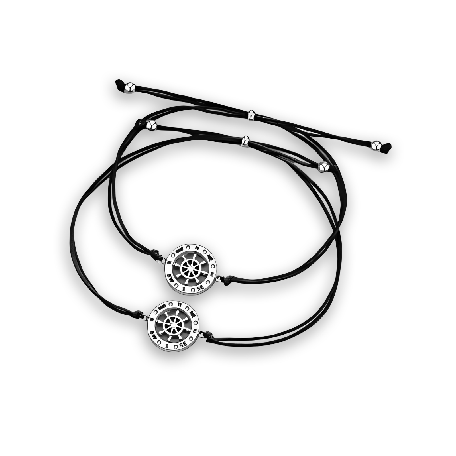 2 PCS Elastic Stainless Steel Bracelets, A Good Start-Of-School Gift For Your Son/Daughter