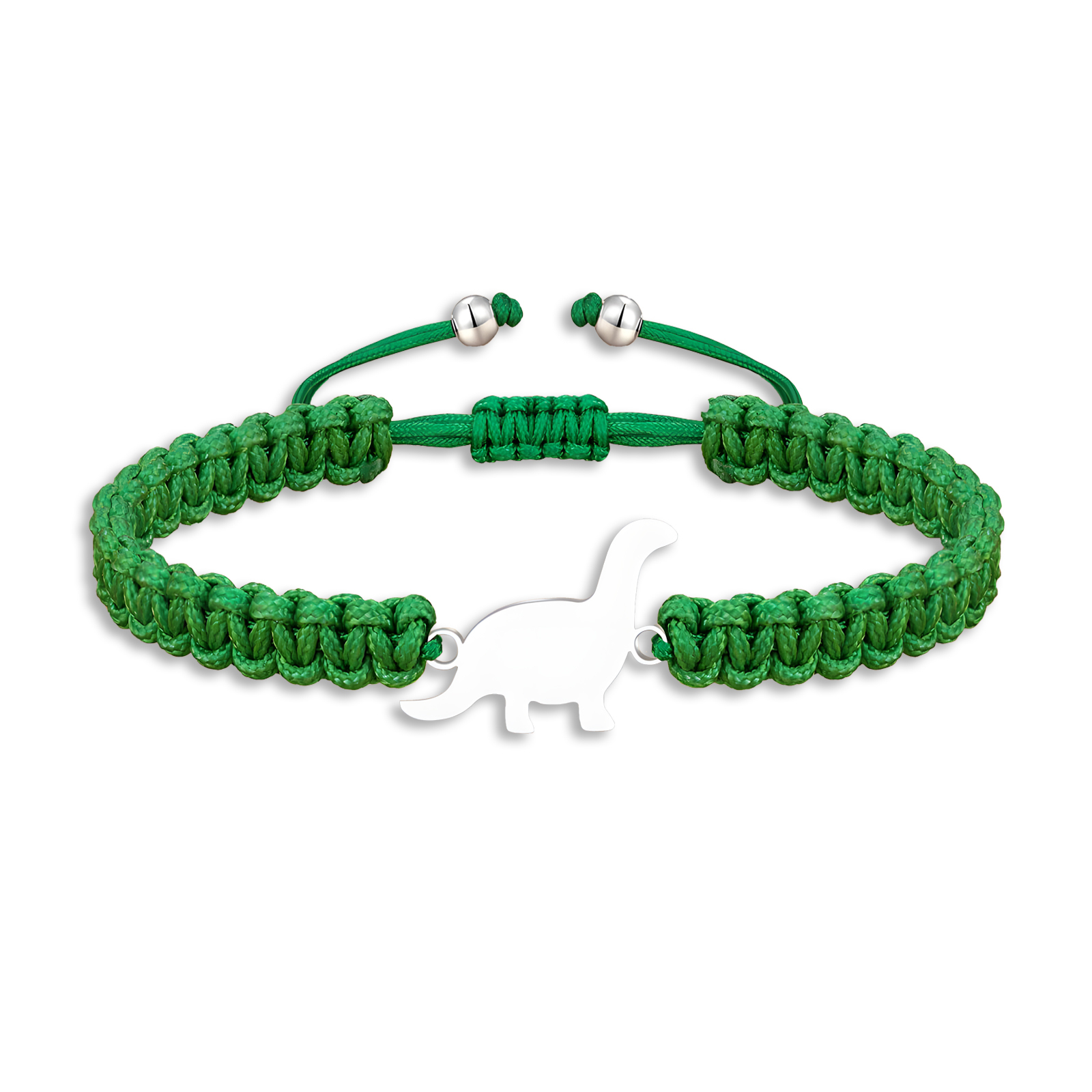 Dinosaur Bracelet Cute Cartoon Dinosaur Beaded Bracelet Adjustable Back to School Gift for Son