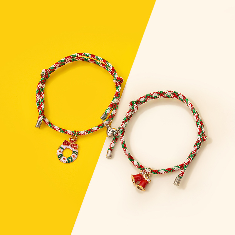 Christmas Bracelet with Festive Charms Christmas Family Gift
