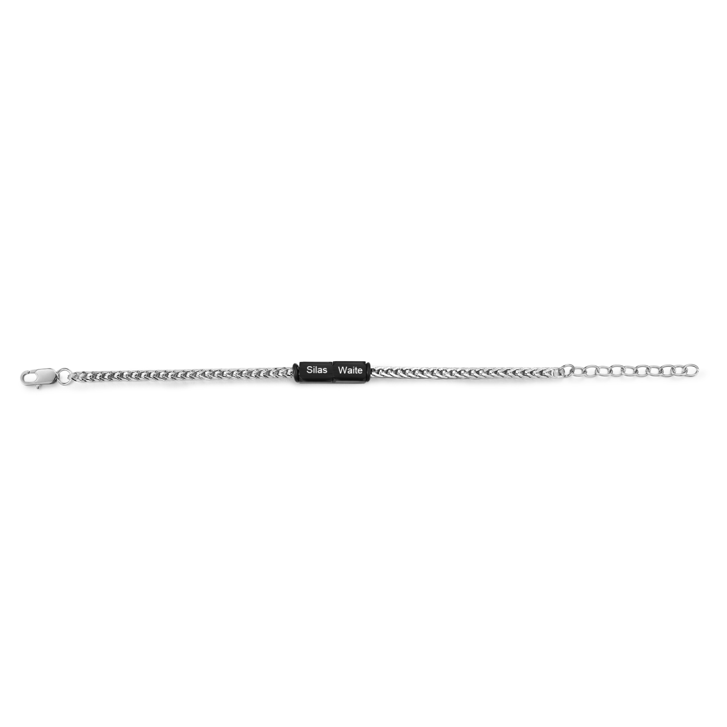 Custom Name Stainless Steel Bracelet for Men – Thoughtful Father’s Day Gift from Family | Jessemade
