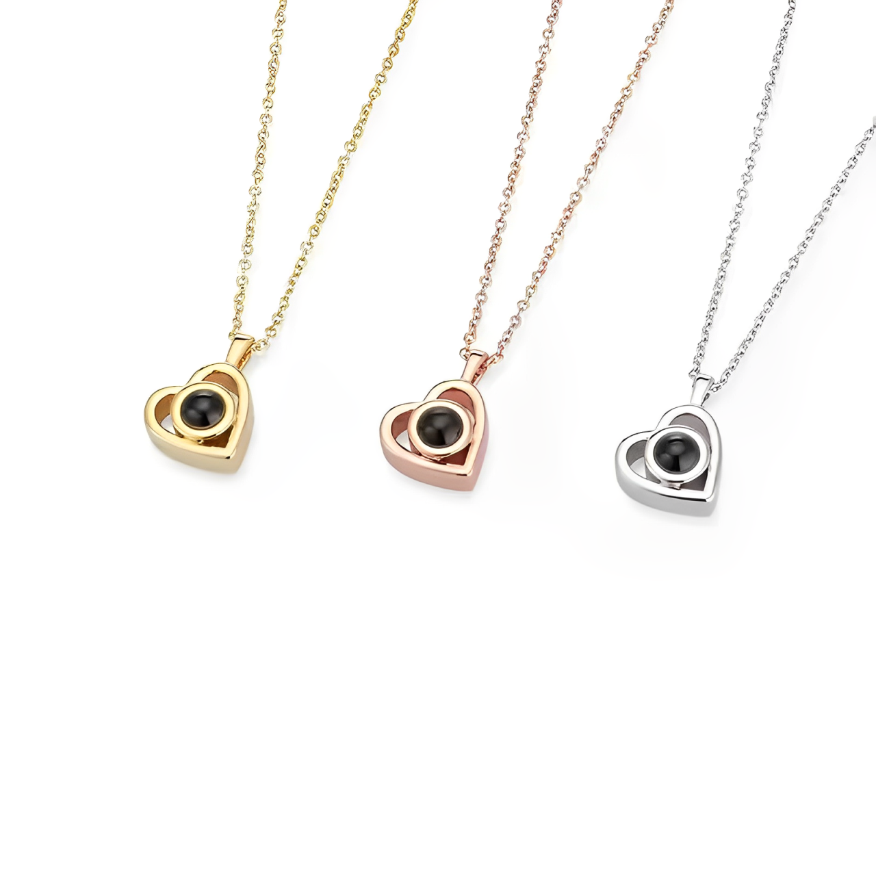 Personalised Projection Necklace Love Style Photo Necklace Gifts For Her