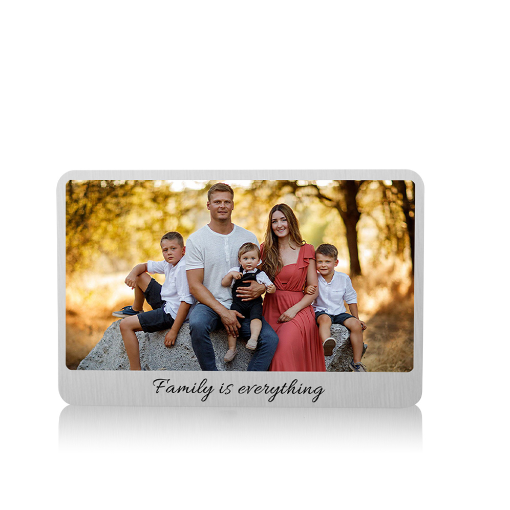 Personalised Wallet Card Insert – Custom Photo & Text Gift for Dad | Jessemade
