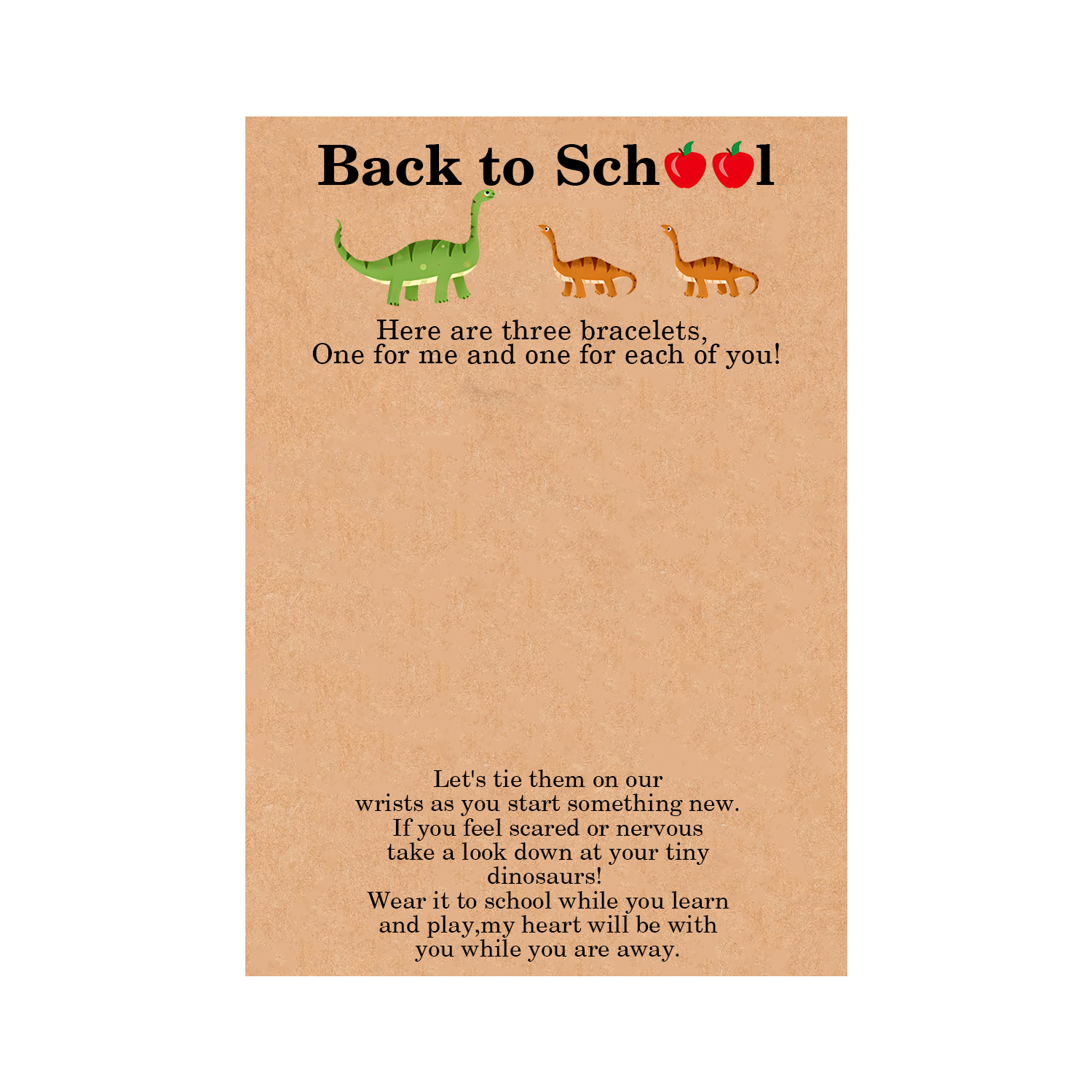 3Pcs Dinosaur Bracelets Stainless Steel Braided Bracelets Back To School Gift For Kids