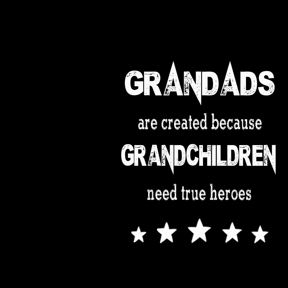 Warm Gift Card, Special Card for Grandad