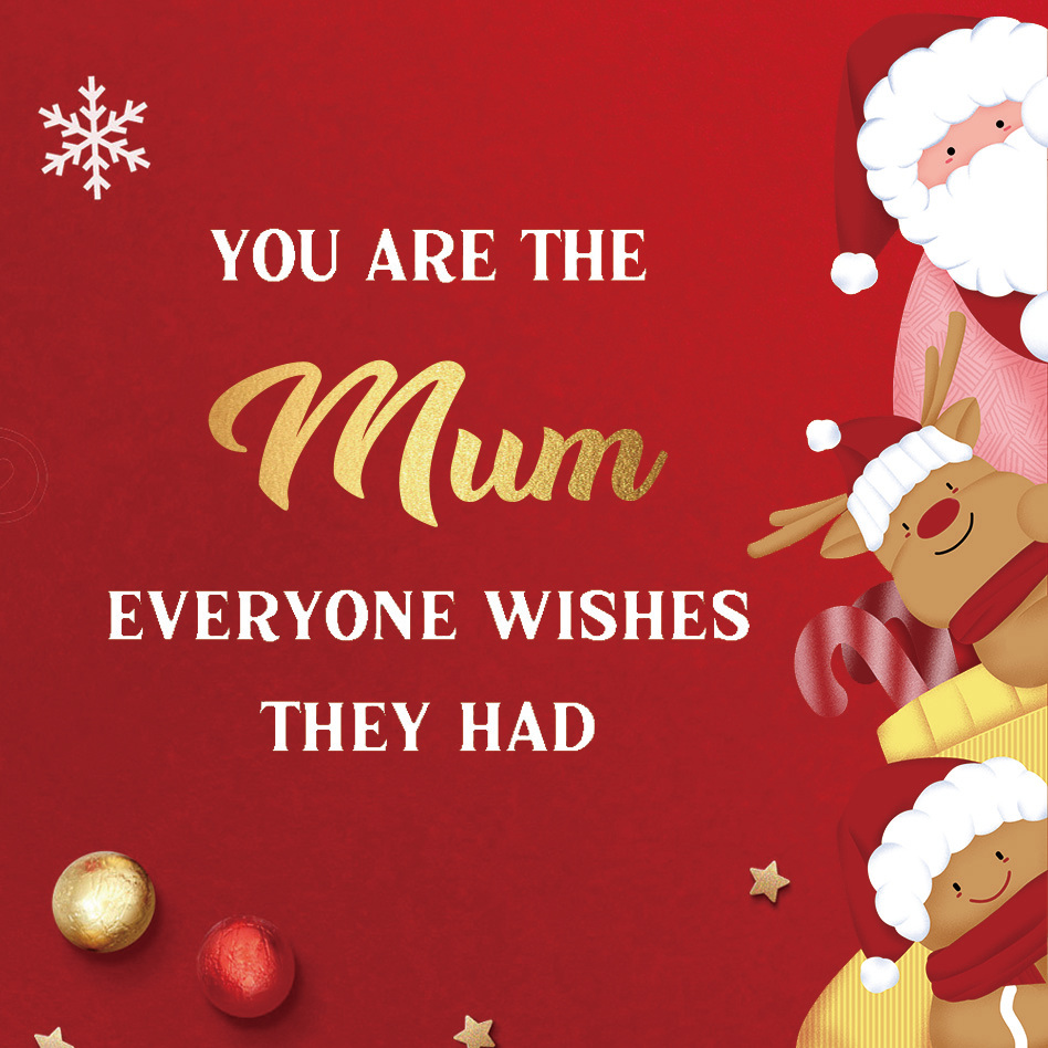 Mum Warm Gift Card, Special Card for Mother