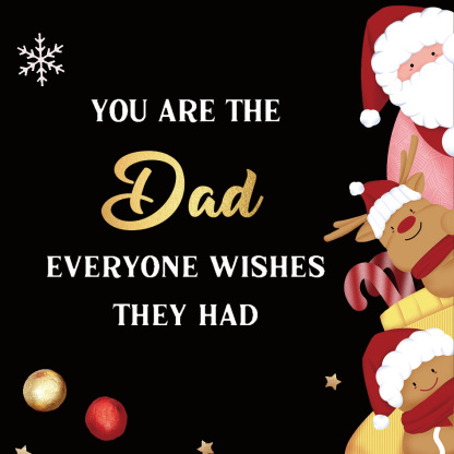 Dad/Man/Boyfriend/Son Warm Gift Card, Special Card