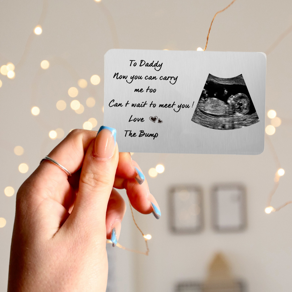 To Daddy - Custom Photo & Text Wallet Card Christmas Gift for Dad | Jessemade