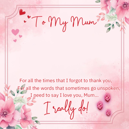 Beautiful Mother's Day Greeting Card – 7 Unique Designs – Unique Mother's Day Gifts for Her | Jessemade