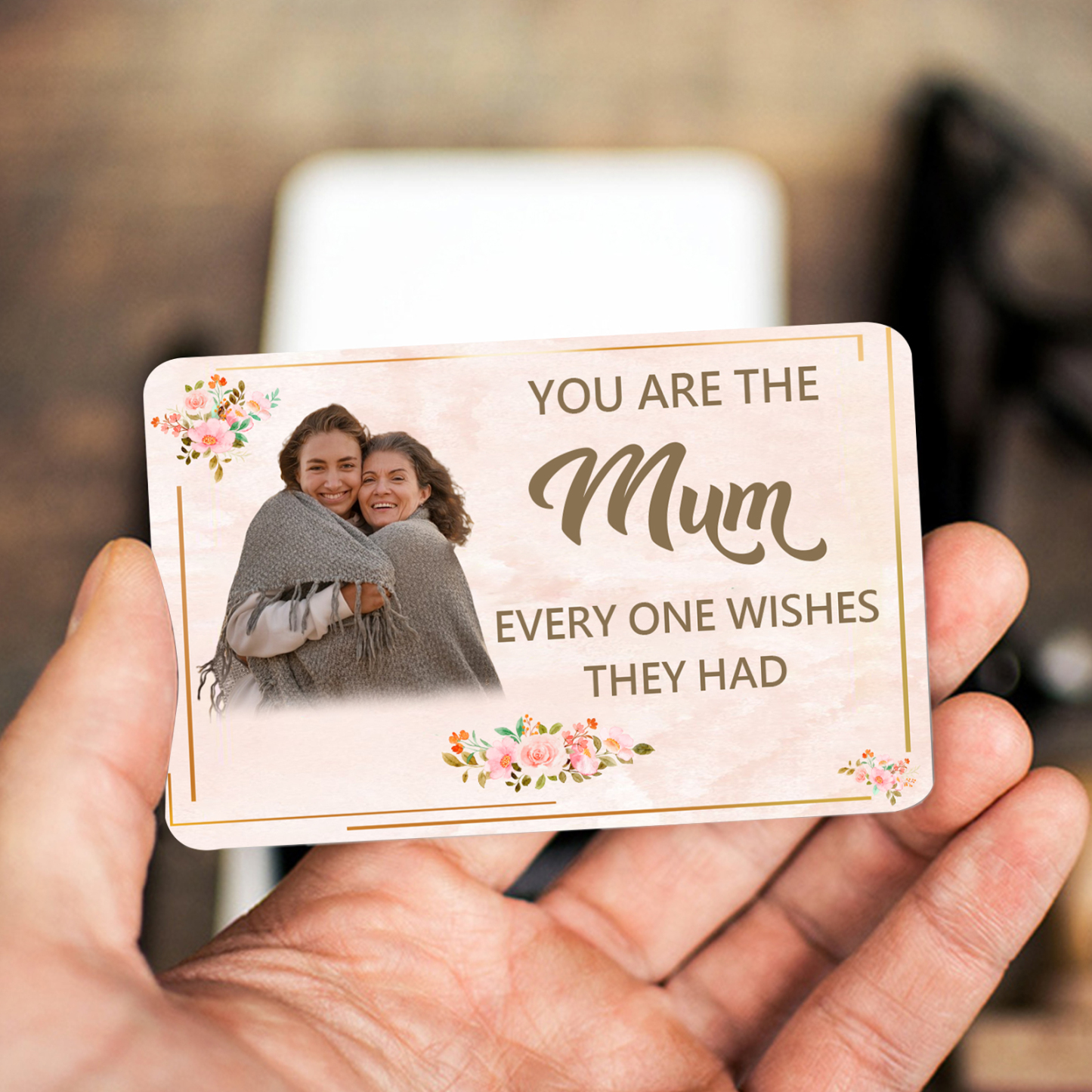 Personalised Mum Wallet Card with Custom Photo – Meaningful  Gift for Mother | Jessemade