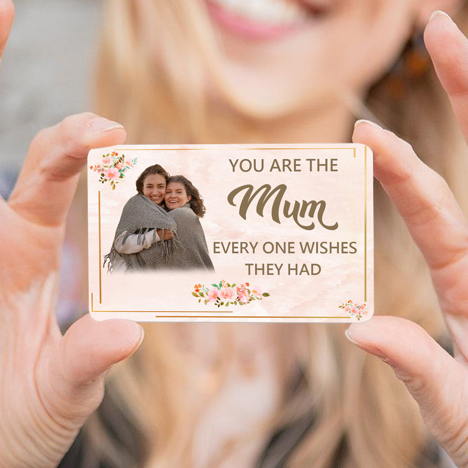 Personalised Mum Wallet Card with Custom Photo – Meaningful  Gift for Mother | Jessemade