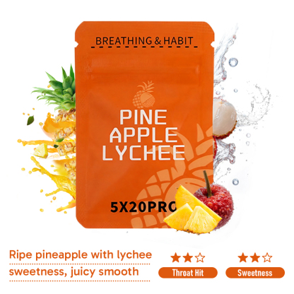 5*20 PRO Breathing Necklace Replacement Cotton Wicks – 18 Flavors, 3 Sticks per Pack