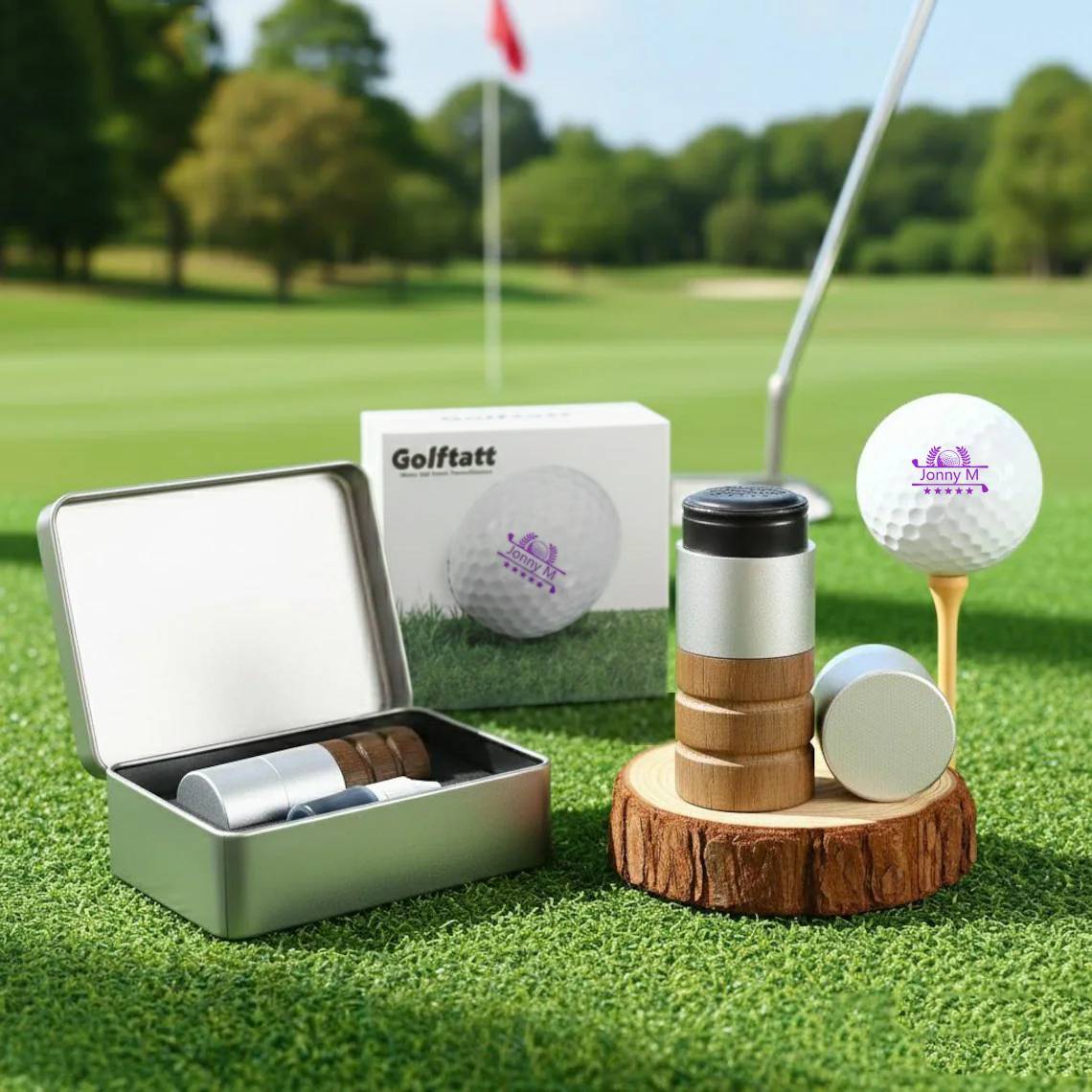 Personalised Pattern Golf Ball Stamp