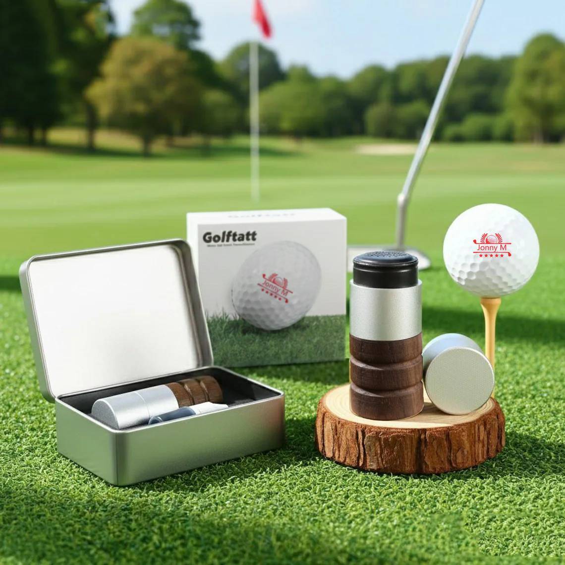 Personalised Pattern Golf Ball Stamp