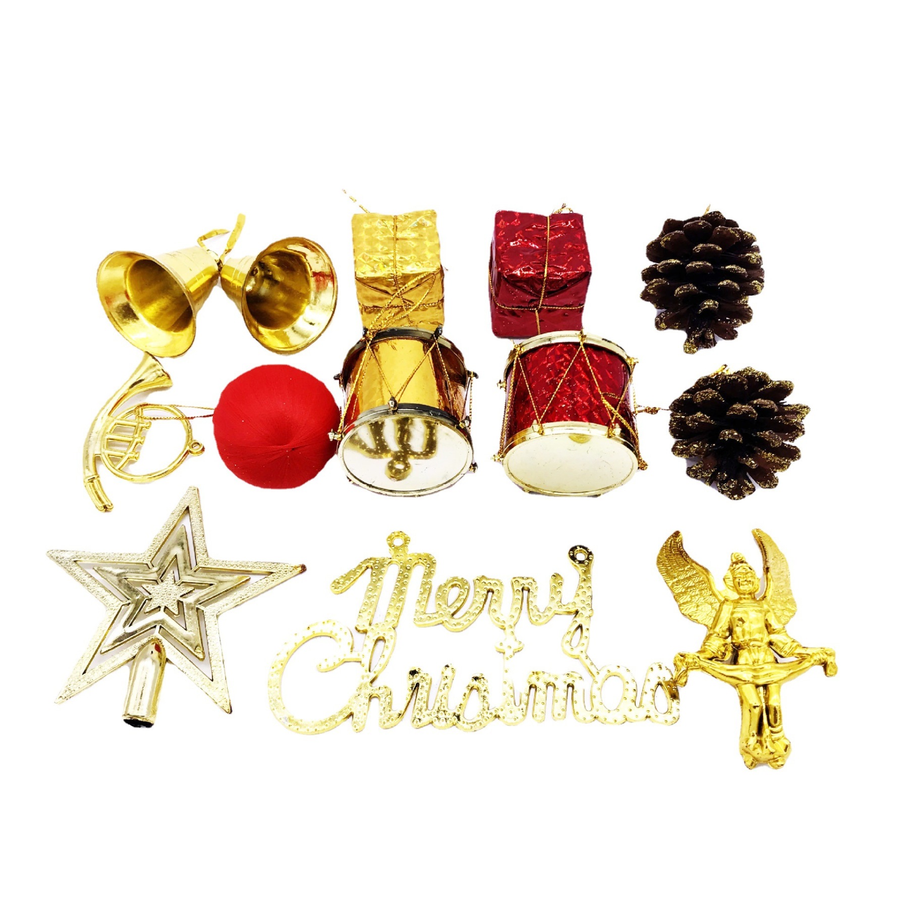 Festive Ornament Set Perfect Christmas Gift for Family Holiday Decorations
