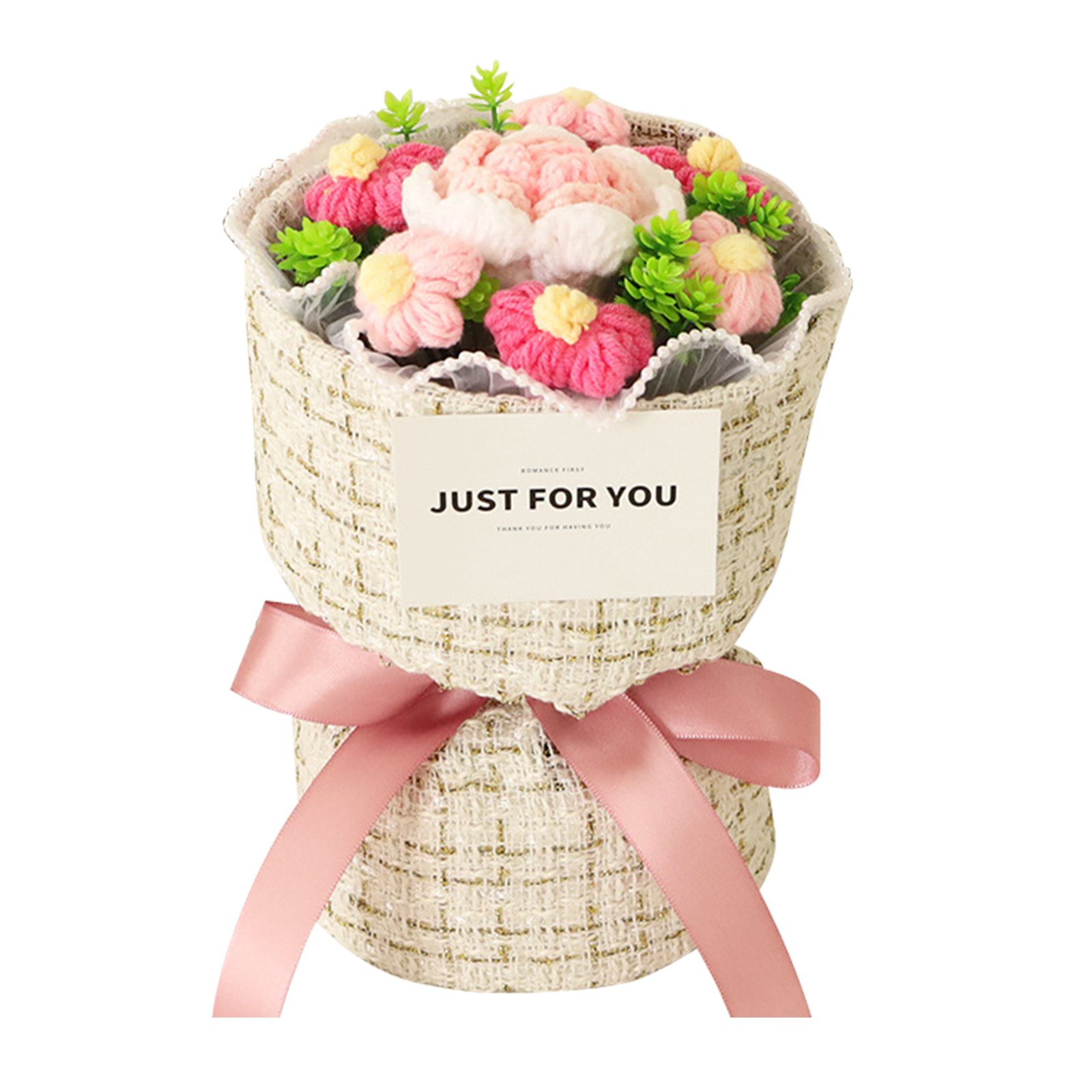 Handcrafted Plush Flower Bouquet – Perfect Gift for Mum, Nan or Loved Ones | Jessemade