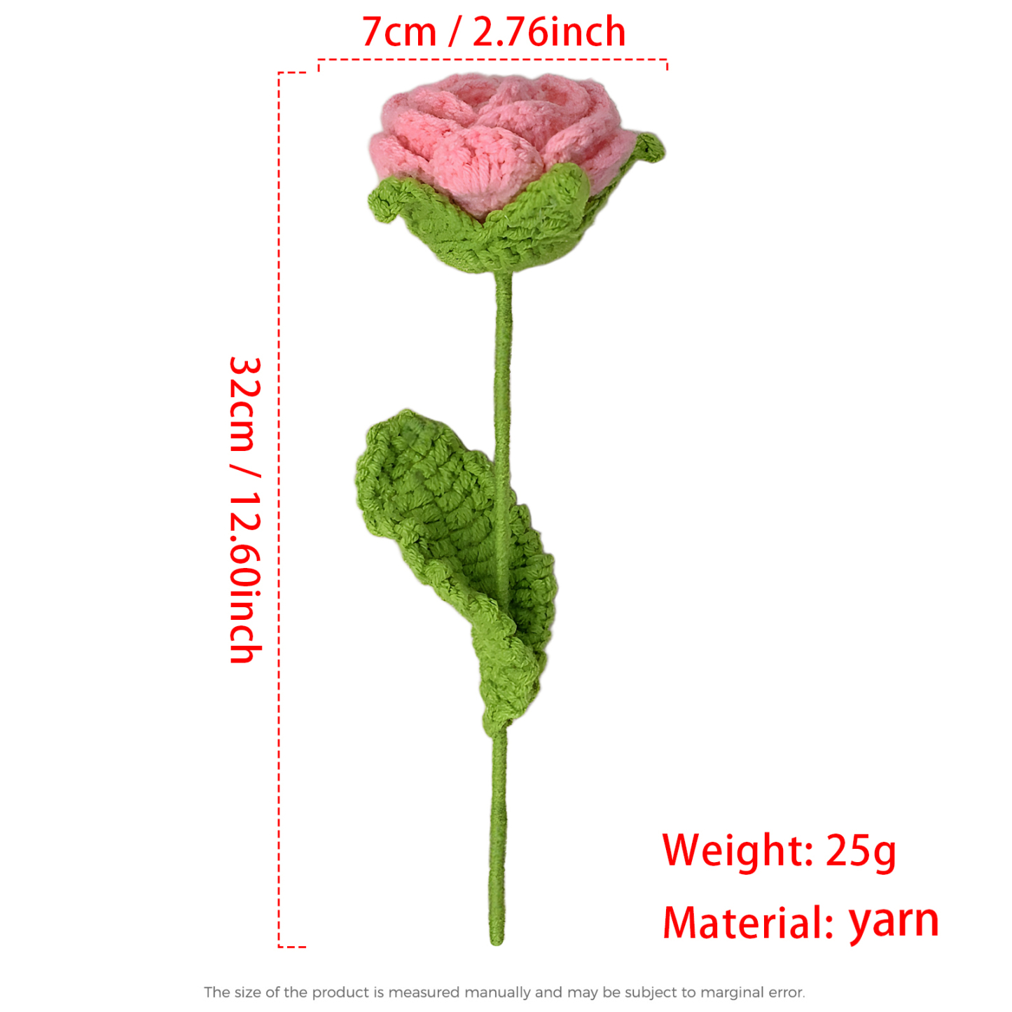 Handcrafted Yarn Flower – Perfect Gift for Mum, Nan or Loved Ones | Jessemade