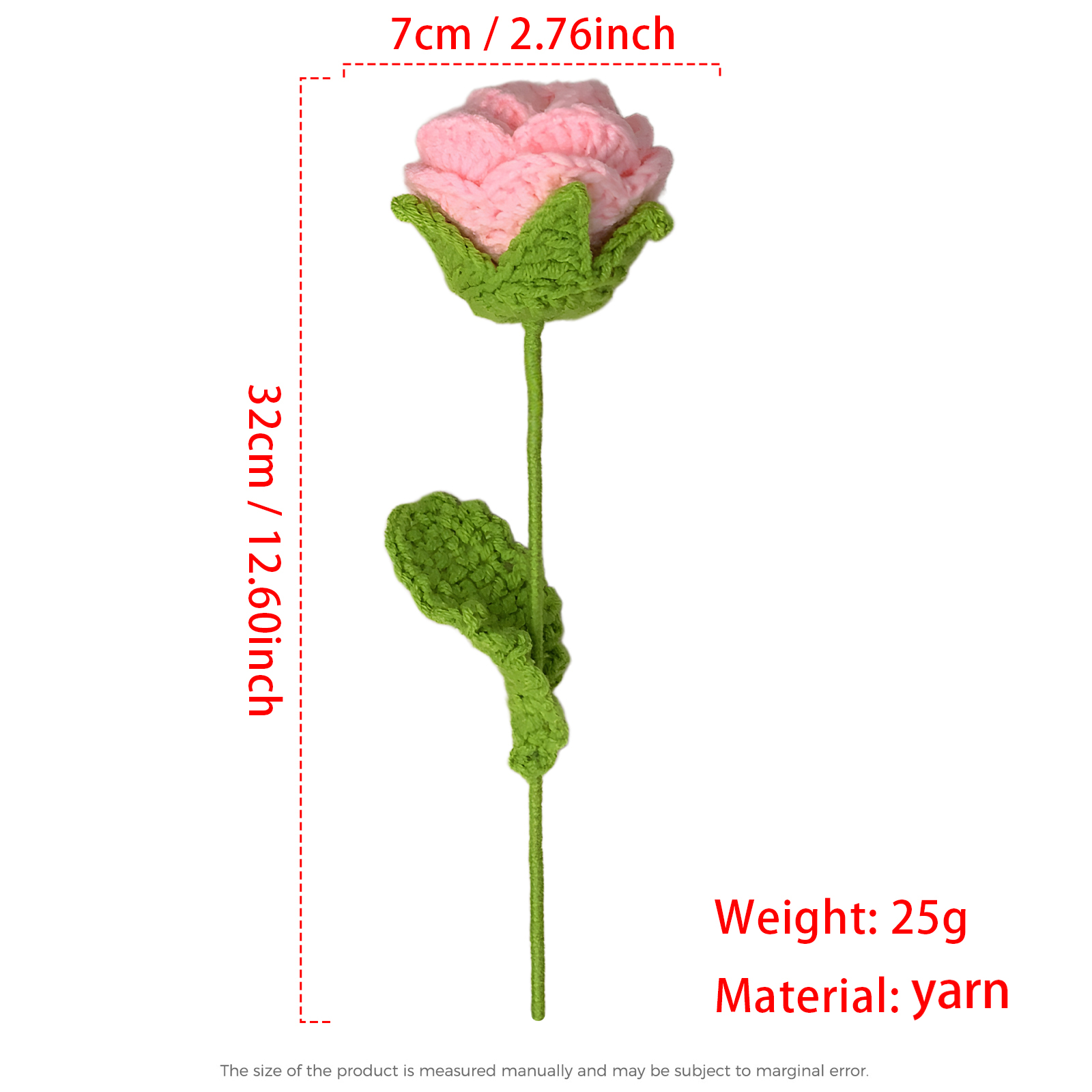 Handcrafted Yarn Flower – Perfect Gift for Mum, Nan or Loved Ones | Jessemade