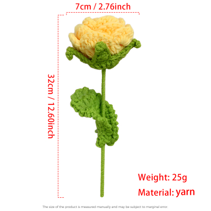 Handcrafted Yarn Flower – Perfect Gift for Mum, Nan or Loved Ones | Jessemade