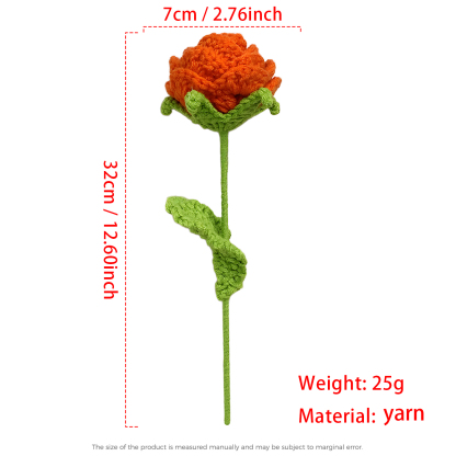 Handcrafted Yarn Flower – Perfect Gift for Mum, Nan or Loved Ones | Jessemade